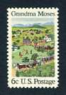 Grandma Moses Painting - Baseball United States, 1969